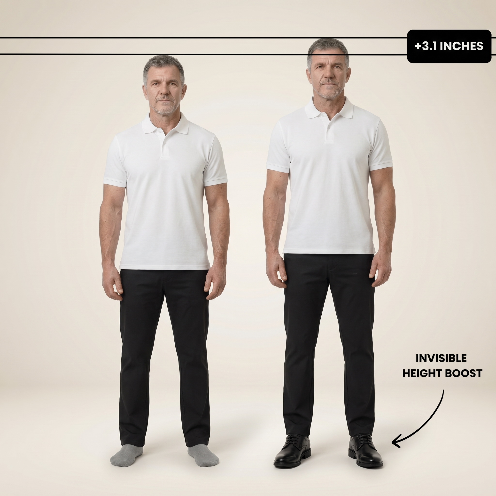 Henry | Boost your height (+2.4” + 3.1")