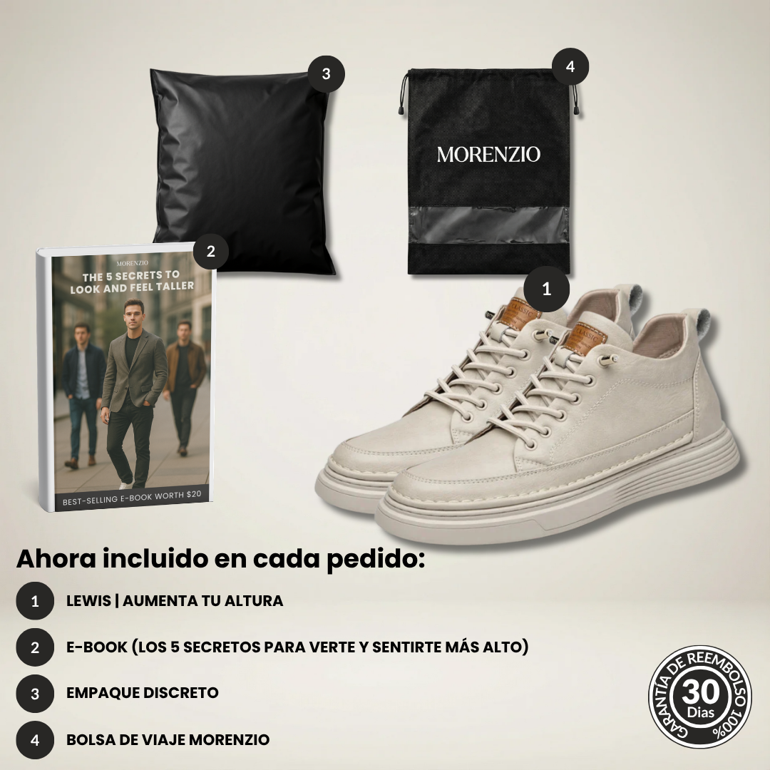 Lewis | Aumenta tu altura (+6 cm)