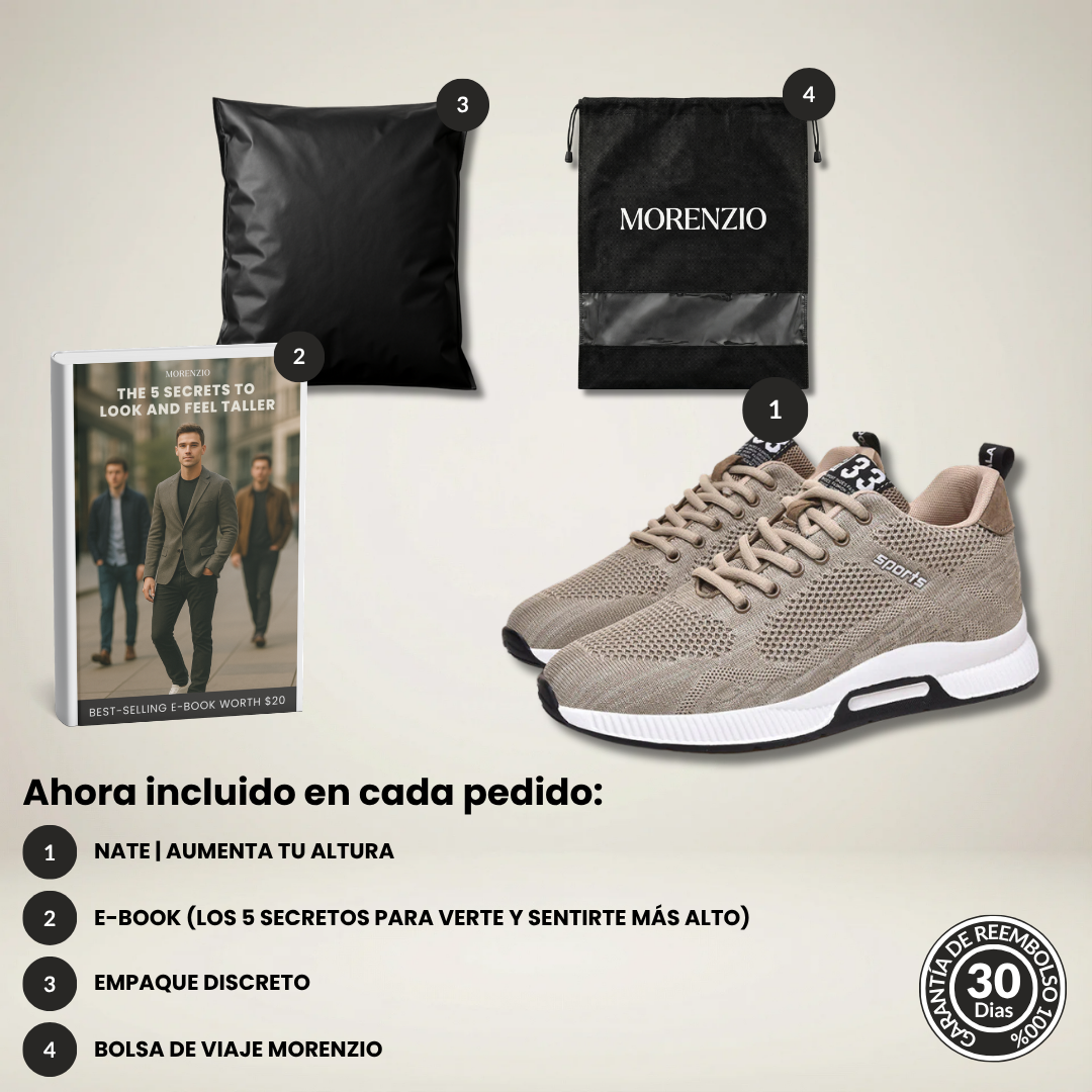 Nate | Aumenta tu altura (+6 cm)