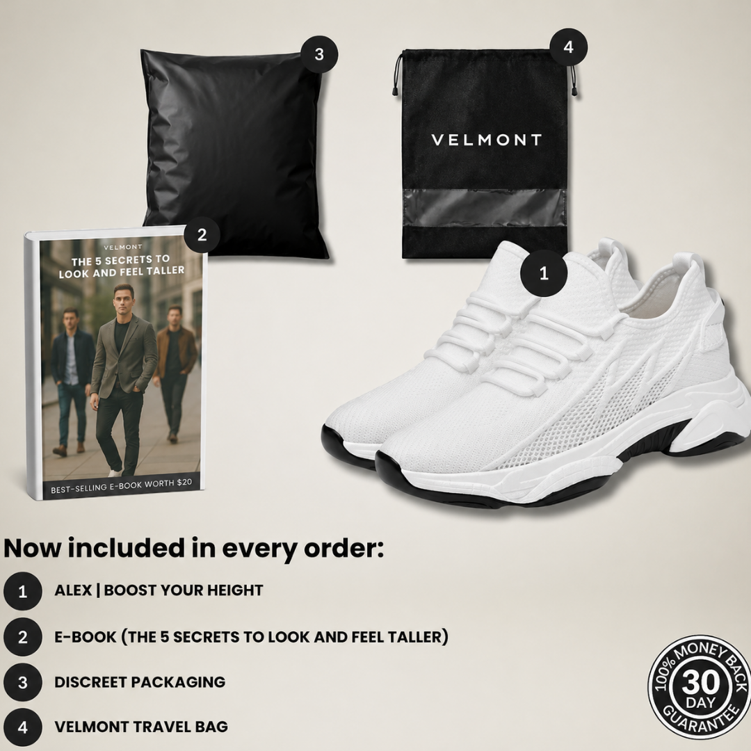Alex | Boost your height (+2.4” +3.1” +3.9”)
