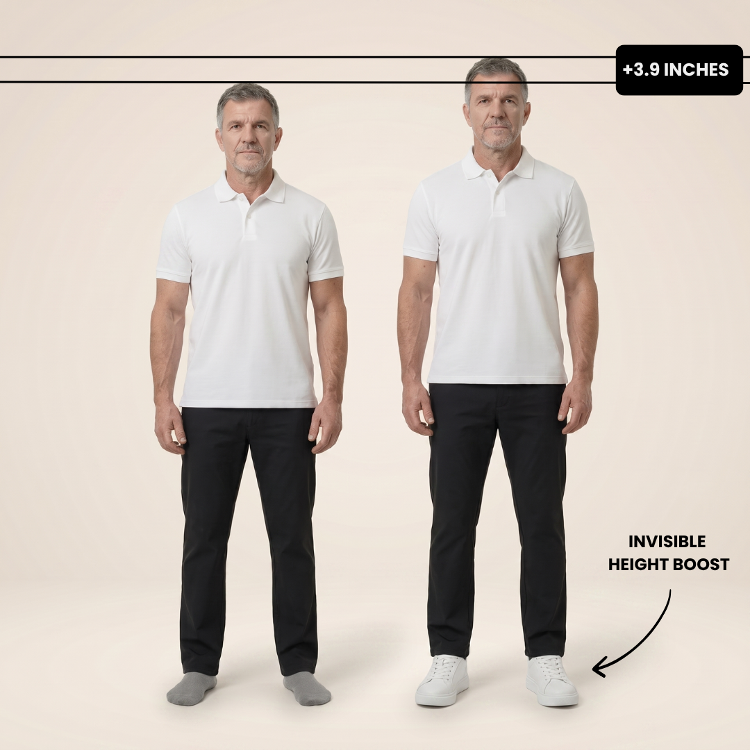 James | Boost your height (+2.4” +3.1” +3.9”)