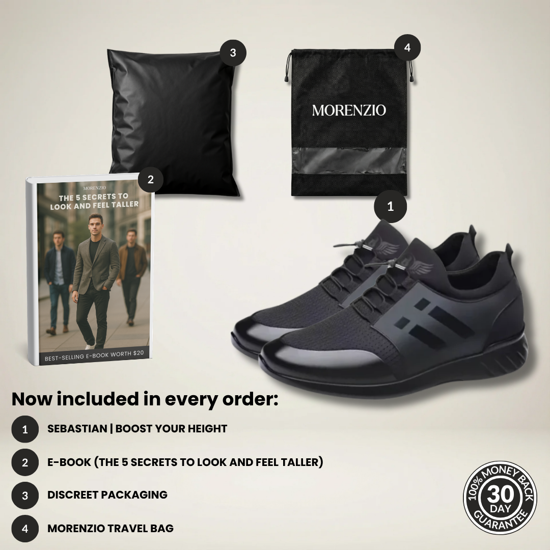 Sebastian | Boost your height (+2.4” +3.1”)
